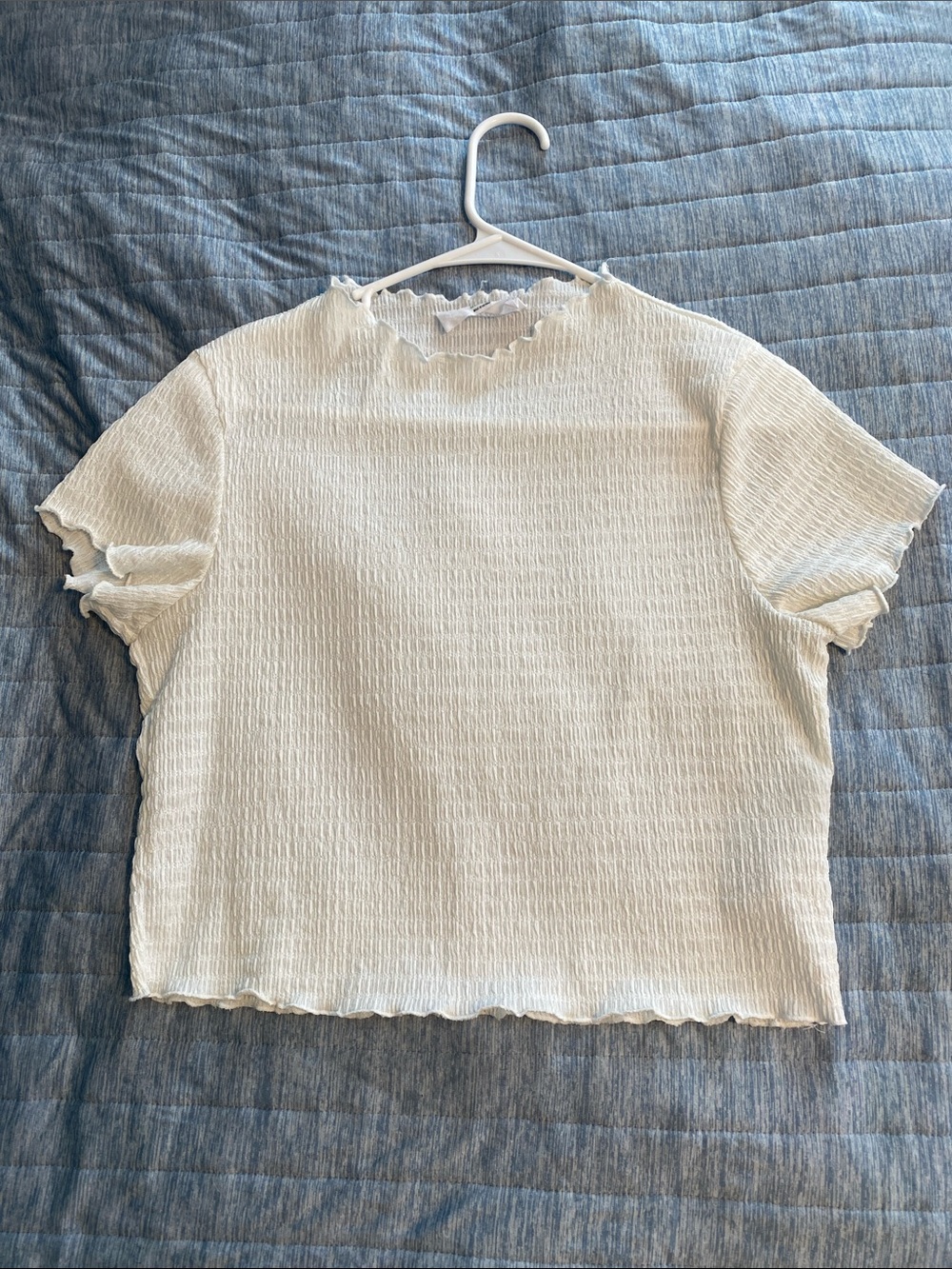 Double Zero Crop Top